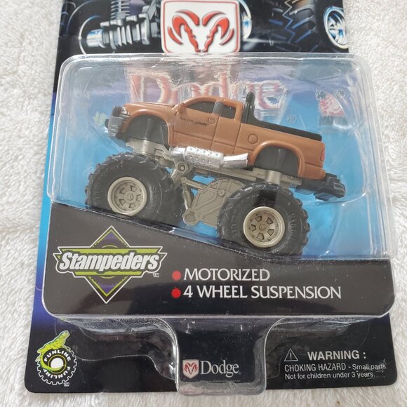 Muscle Machines Dodge Ram Stampeders Brown Hi-Rev Motor 1.64 MOC 2000 motorized - Picture 2 of 4
